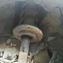 Amortizor cu flansa si arc Dacia Dokker